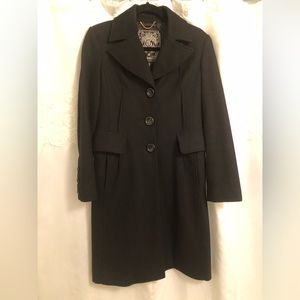 Guess Ladies Med black dress coat